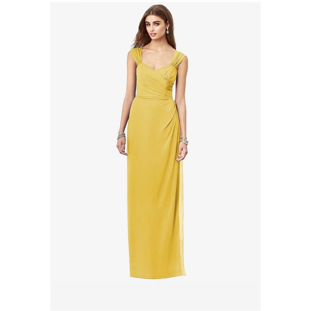 AFTER SIX BRIDESMAID DRESS 6693 IN MARIGOLD